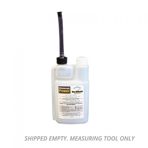 16oz Measuring Bottle for Max Mileage Pittsburgh Power Fuel Treatment